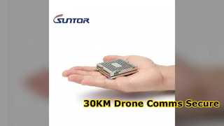 MD30Pro ড্রোন মেশ রেডিও 30KM AES এনক্রিপ্টেড