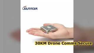 MD30Pro ড্রোন মেশ রেডিও 30KM AES এনক্রিপ্টেড